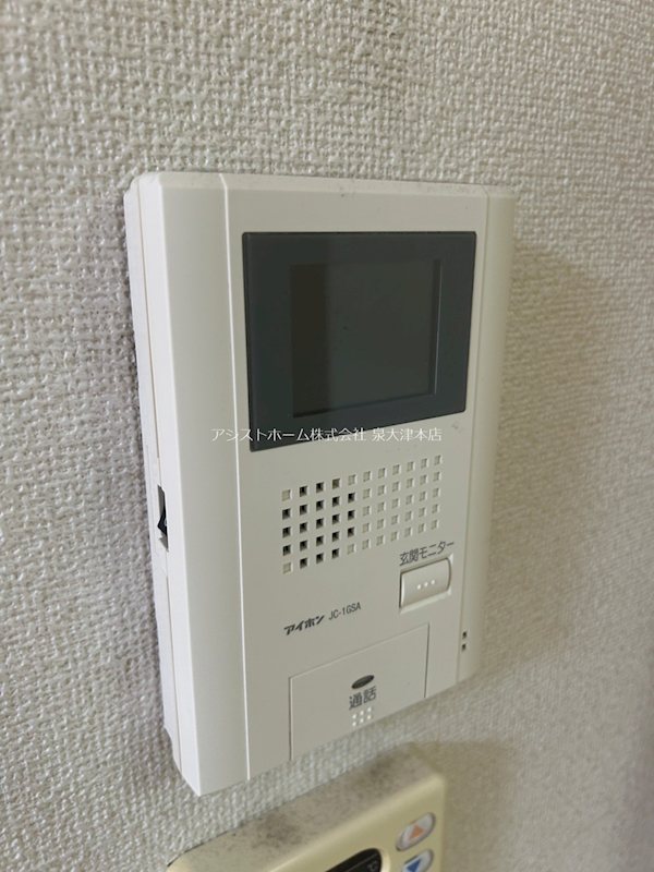 エスプワールＣ 来訪者をカメラで確認できるので女性の方にも安心