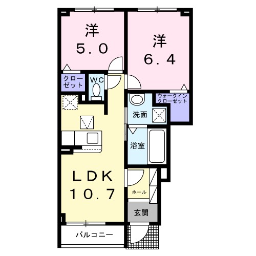 ＬＵＰＩＮＵＳ　ＨＥＩＭ 間取り