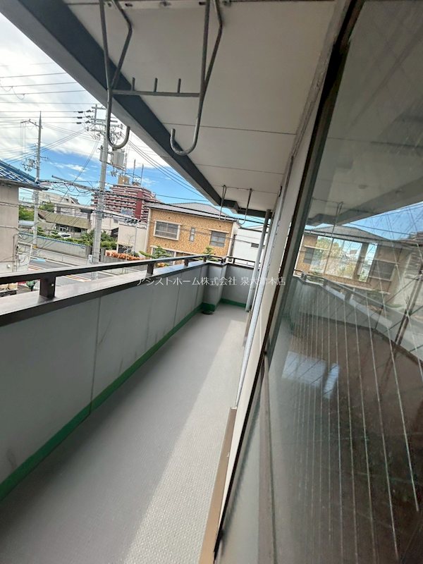 ビーチマンションⅡ 広めのベランダ