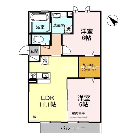 セジュール優 間取り