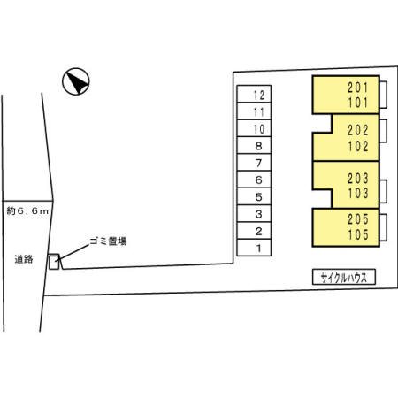 Garden Villa 駐車場