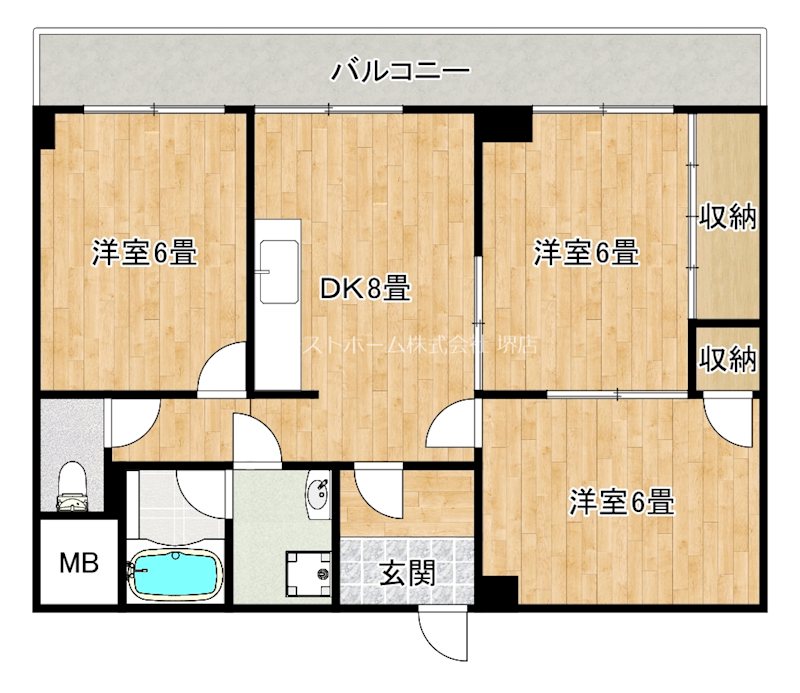 パーク大浜 間取り