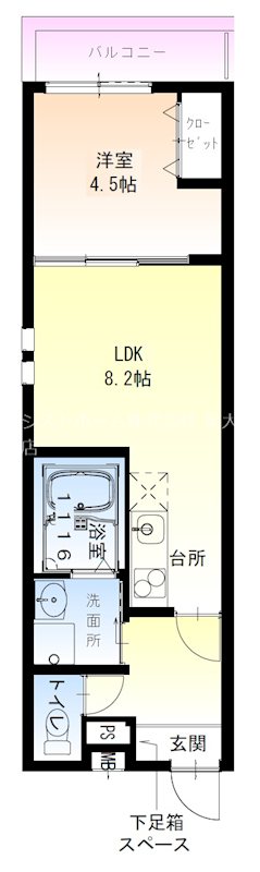 フジパレス高石Ⅰ番館 使いやすい間取り