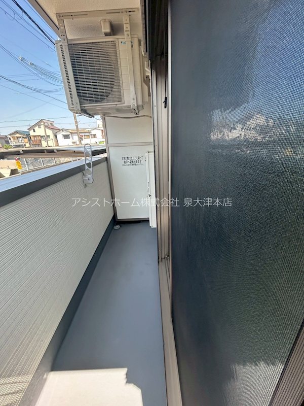 フジパレス高石Ⅰ番館 ベランダ