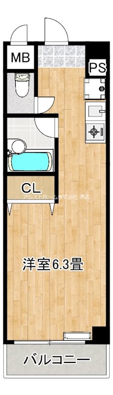 シュプレーム堺 間取り