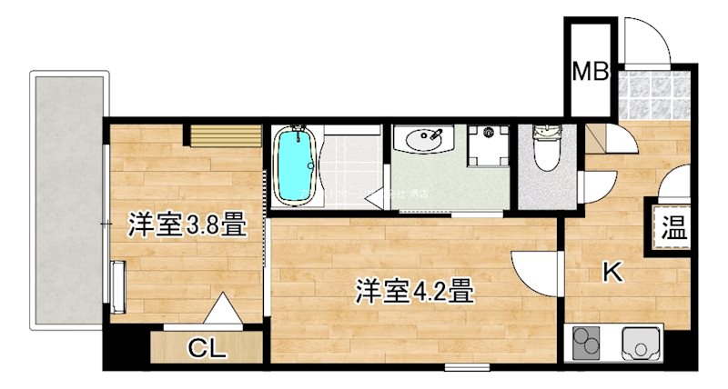 エヌエムスワサントディス 間取り