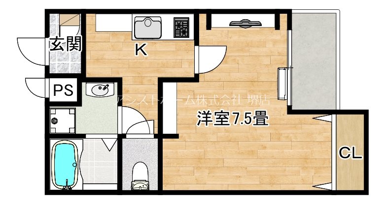 エヌエムスワサントトゥレーズ 間取り