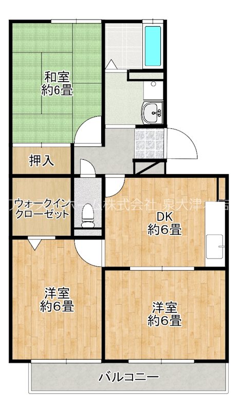 パークハウス2番館 間取り