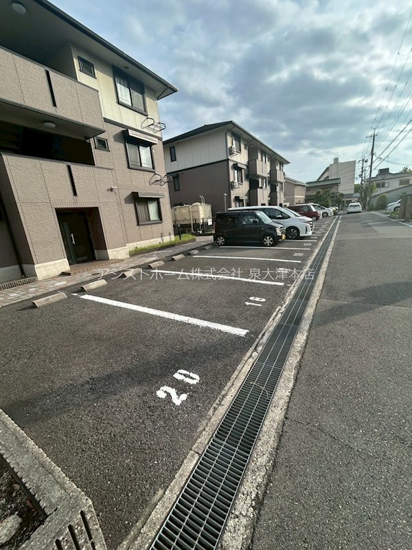 パークハウス2番館 使いやすい駐車場