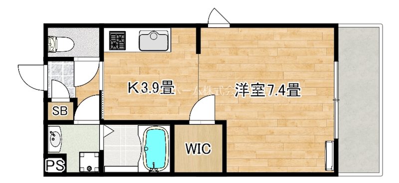 シャルムコート 間取り
