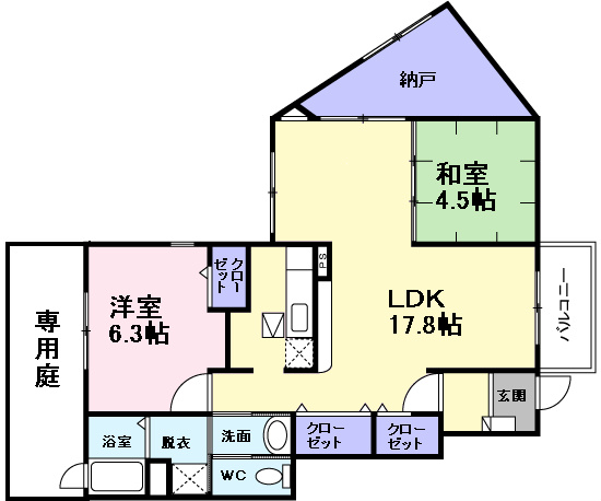 サンリットスクエア 間取り