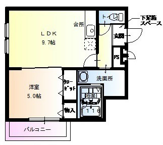 フジパレス諏訪ノ森Ⅲ番館 間取り