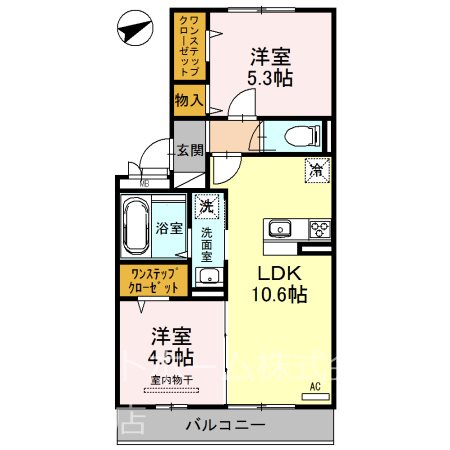 プラージュ sakigake 間取り