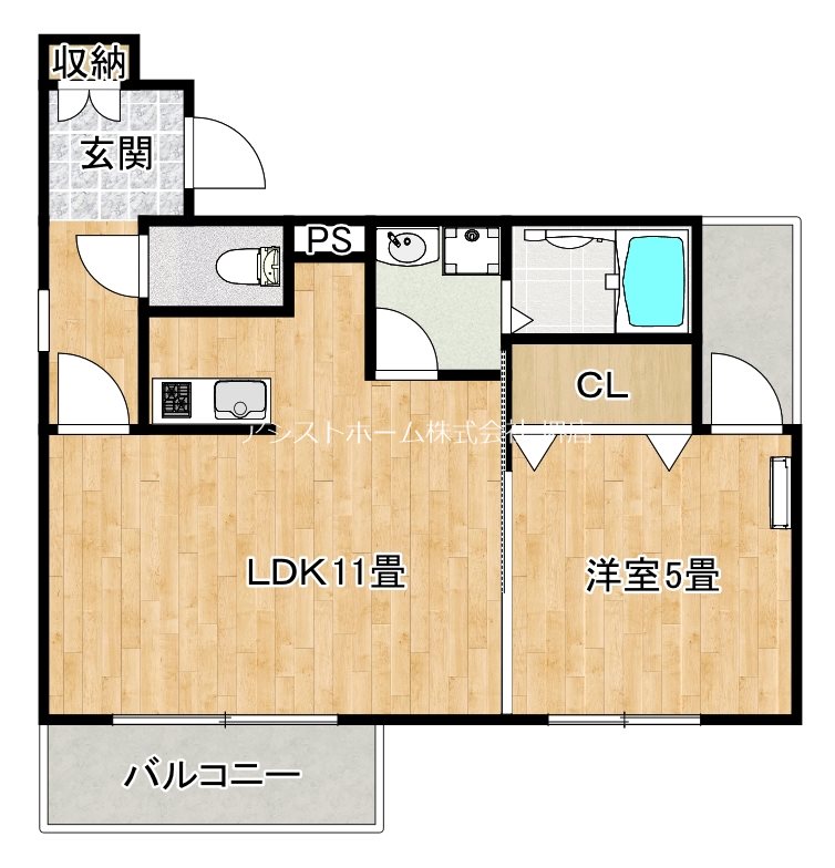 フィアスコート北旅籠町東Ⅰ番館 間取り