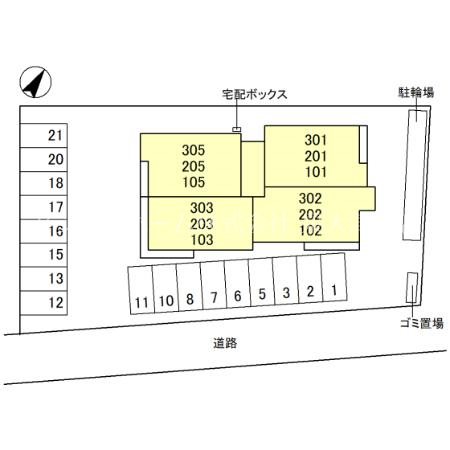 East Hills 駐車場