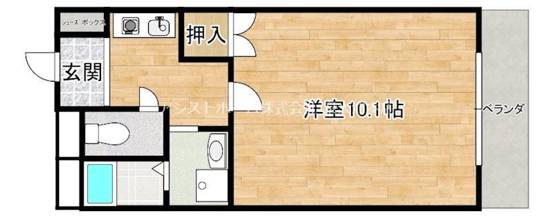 アンプルールフェールフォルス 使いやすい間取り
