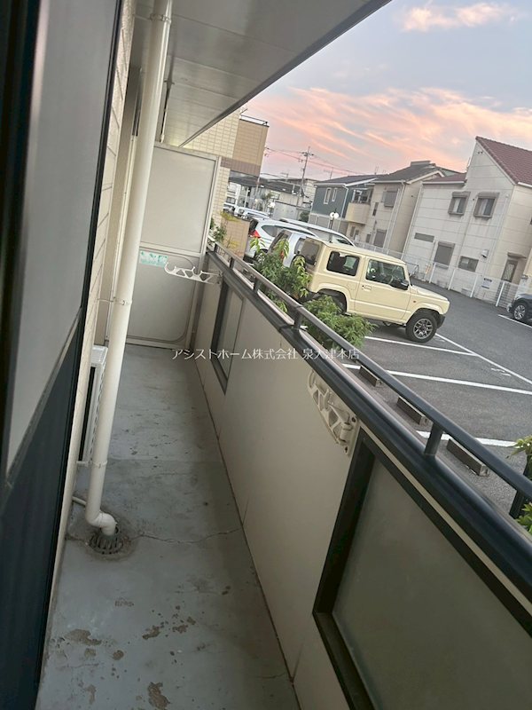 ヴァンベールしののめ ベランダ