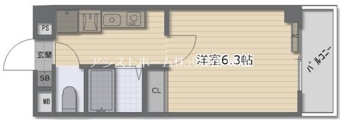 ヴィーブル三国ケ丘 間取り