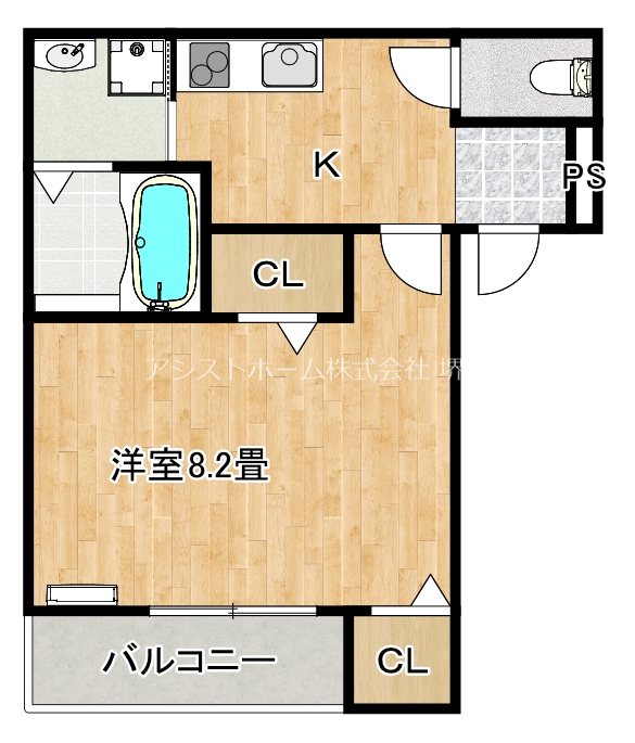 フジパレス堺今池サウス 間取り