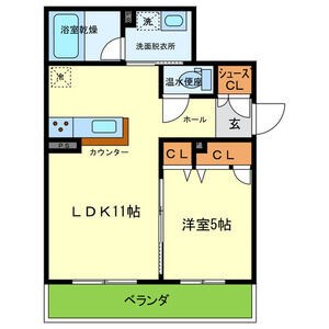 シャーメゾンK 間取り