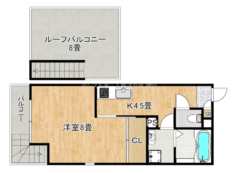 Grandtic　Plaisir 間取り