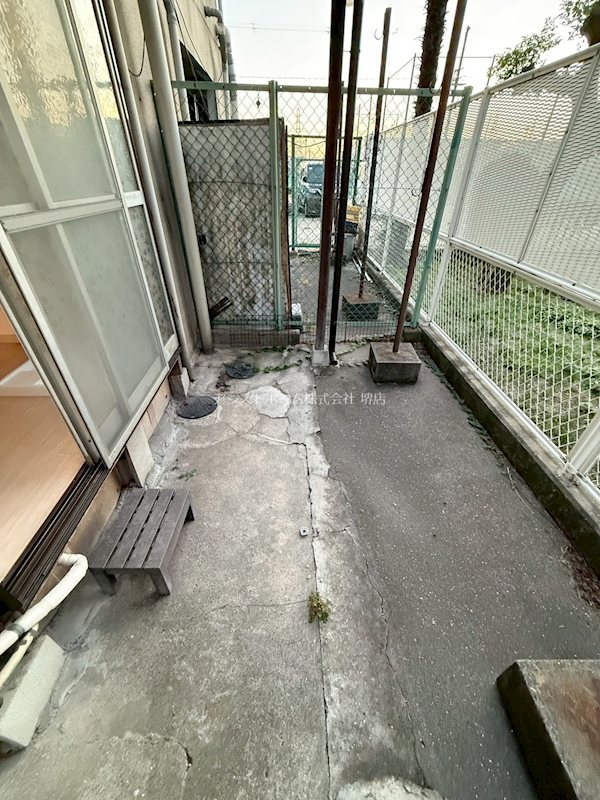 旭ヶ丘南住宅 ベランダ