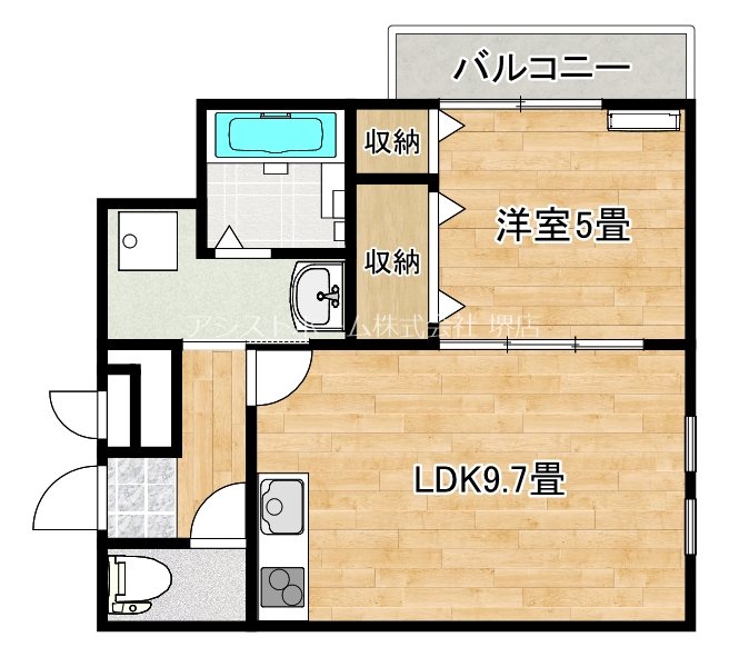 フジパレス諏訪ノ森Ⅲ番館 間取り