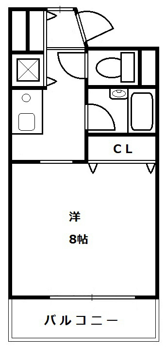 シャルル泉大津 間取り
