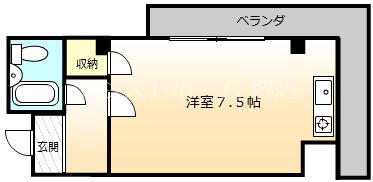 中之町TKハイツ 間取り