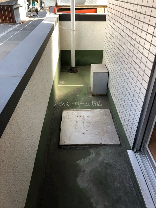 中之町TKハイツ ベランダ