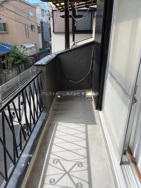 忠岡テラスハウス ベランダ