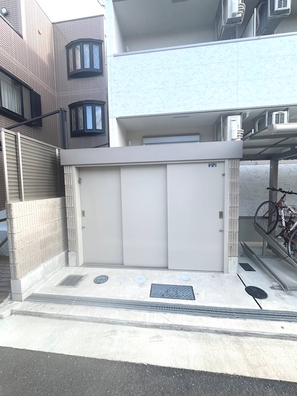 フジパレス高石駅西Ⅱ番館 敷地内のゴミ置き場☆