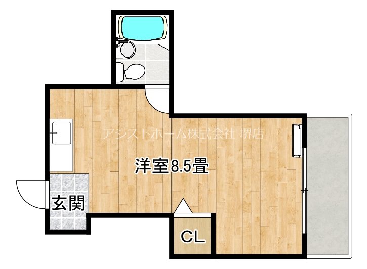 ロイヤルコート1番館 間取り