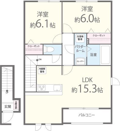 ジョイフル新宮 間取り