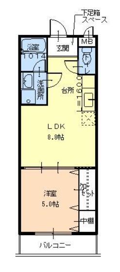 コリーヌ池上 間取り
