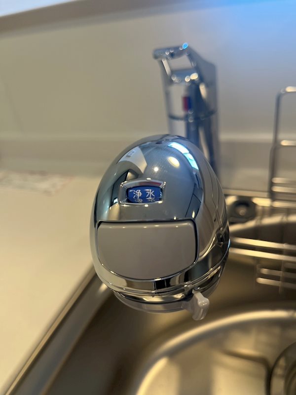 サニーグリーン ワンタッチで浄水に切り替えできます☆