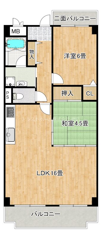 ニューライフ堺 間取り