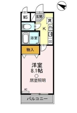 ルミエール・マゴジⅠ 間取り