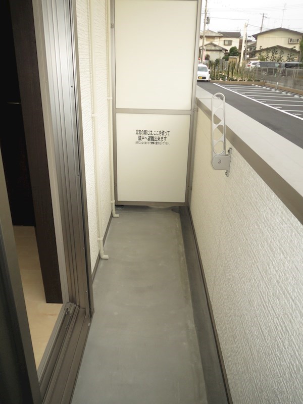 弥十の里 ベランダ