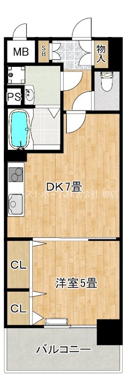 シティーコート堺駅前ロータリー 間取り