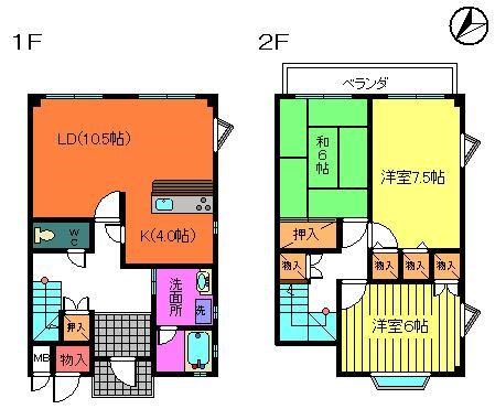 ガーデンハウスＣ棟 間取り