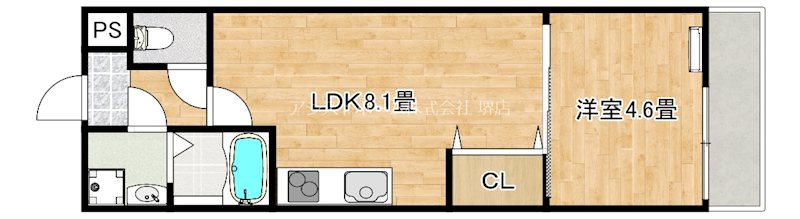 フジパレス堺大浜Ⅲ番館 間取り
