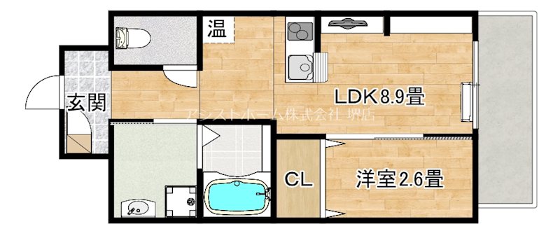 ジーイーオンズ 間取り