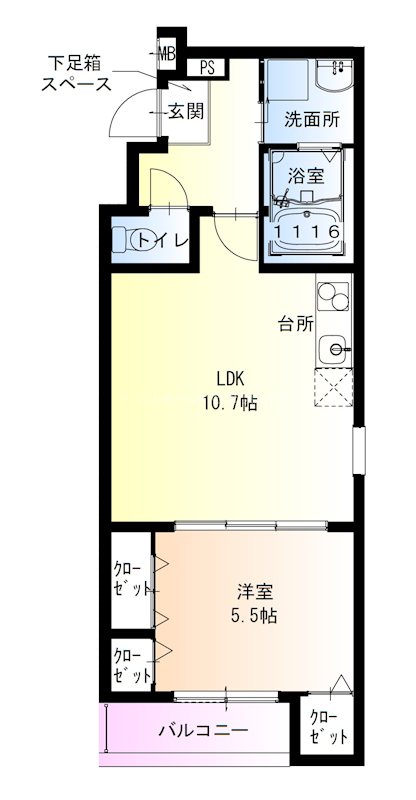 フジパレス高石加茂 間取り