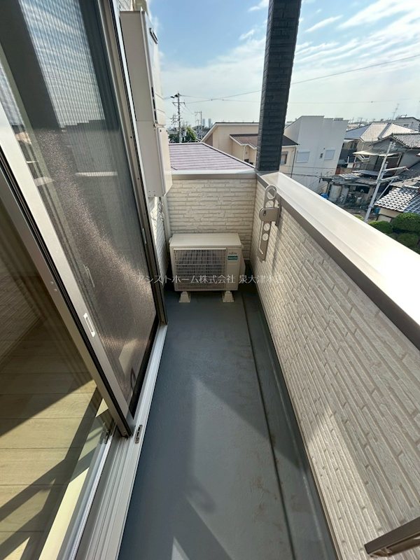 ジーメゾン高石千代田 ベランダ