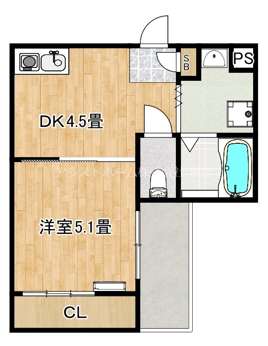 ロイヤルガーデン堺 間取り