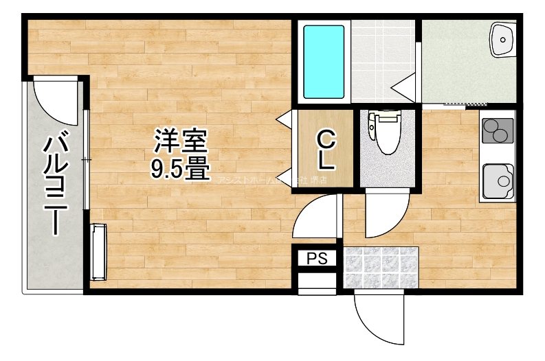 フジパレス堺大浜南町 間取り
