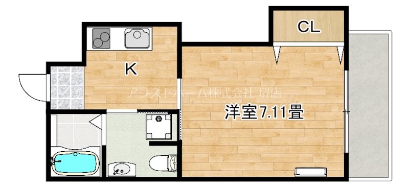シュクル堺  間取り
