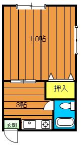 富士マンション  間取り