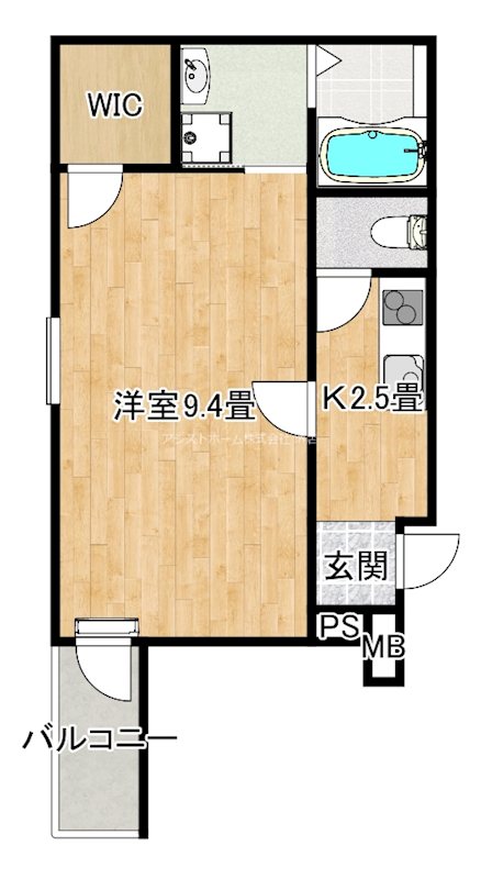 フジパレス堺南長尾Ⅴ番館 間取り